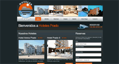 Desktop Screenshot of hotelesprado.com